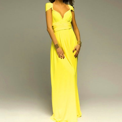 Robe Longue Infinity Élégante Multi-Façons