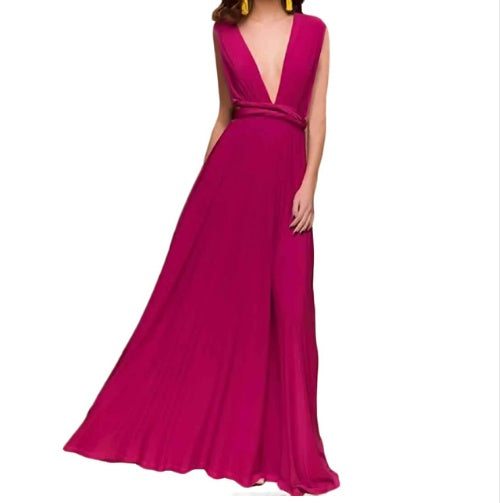 Robe Longue Infinity Élégante Multi-Façons