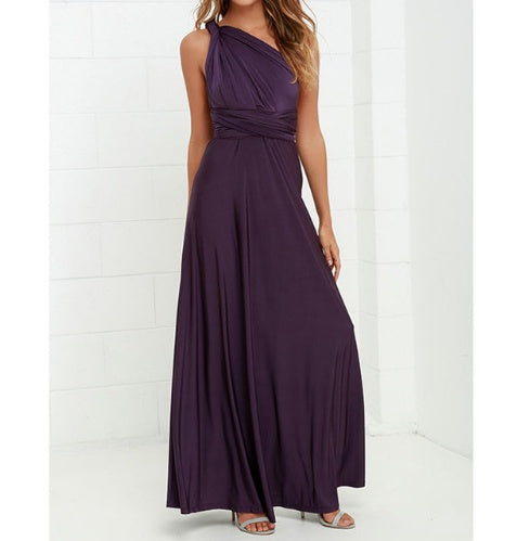 Robe Longue Infinity Élégante Multi-Façons