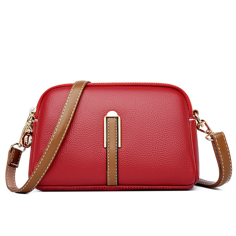 Sac à bandoulière en cuir véritable