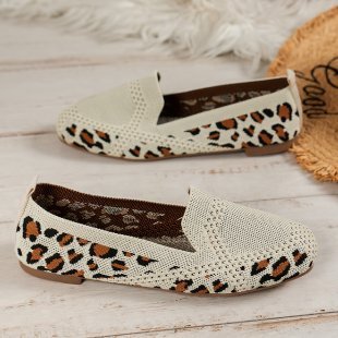 Mocassins élégants en maille respirante