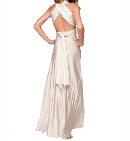 Robe Longue Infinity Élégante Multi-Façons
