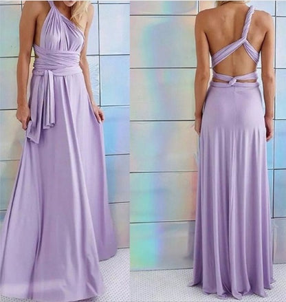 Robe Longue Infinity Élégante Multi-Façons