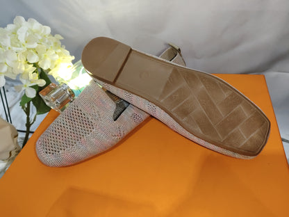 Mocassins élégants en maille respirante