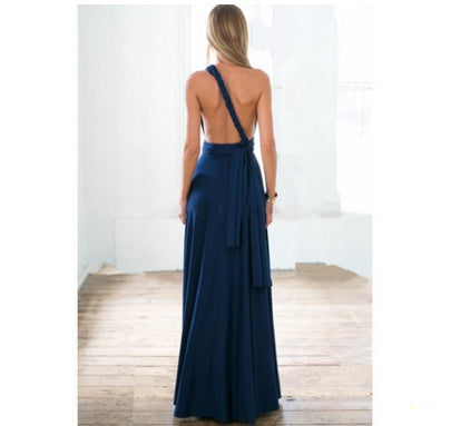 Robe Longue Infinity Élégante Multi-Façons