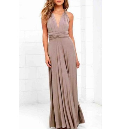 Robe Longue Infinity Élégante Multi-Façons