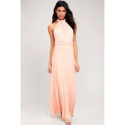 Robe Longue Infinity Élégante Multi-Façons